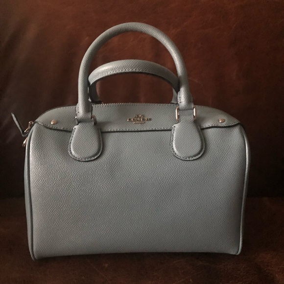 Sky Blue Mini Bennett Handbag - Picture 1 of 6